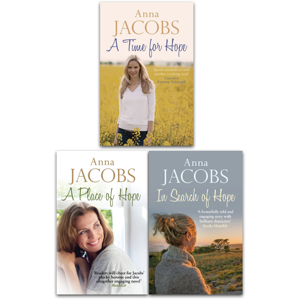 Anna Jacobs Hope Trilogy 3 Books Collection Set Anna Jacobs Books