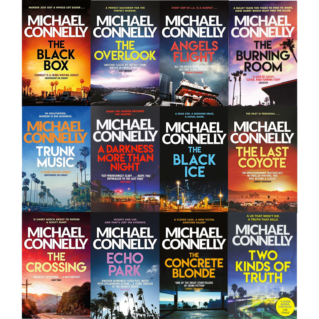 Michael Connelly Harry Bosch Series 7 Books Collection Set