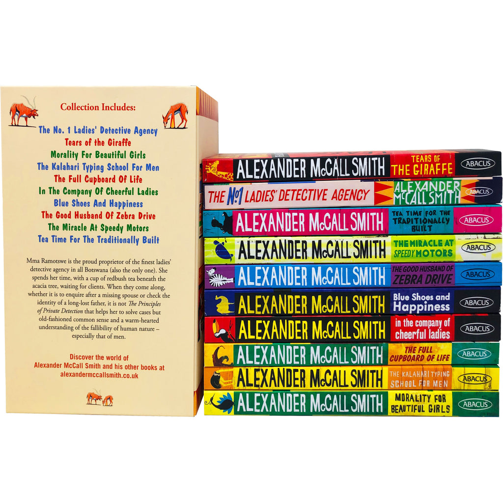 No. 1 Ladies Detective Agency Series 10 Books Collection Set by Alexa