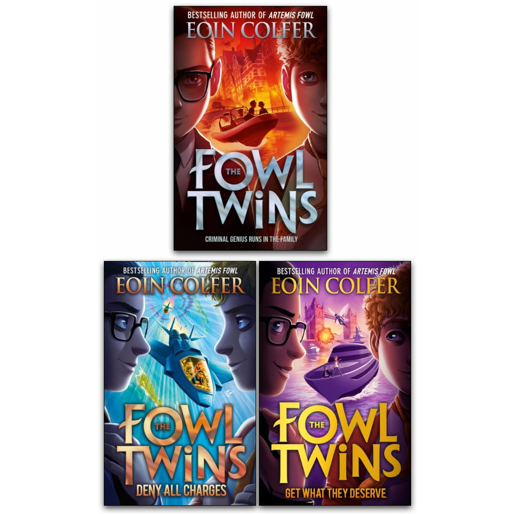 The Fowl Twins Series 3 Books Collection Set (The Fowl Twins, Deny All