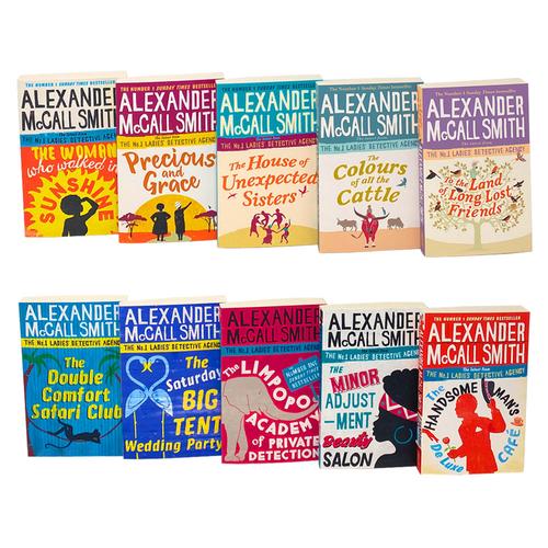 No 1 Ladies Detective Agency Series 10 Books Collection Set by