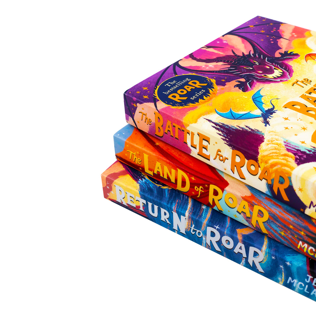 The Land of Roar Series 3 Books Collection Set by Jenny McLachlan (Land of  Roar, Return to Roar, Battle for Roar)