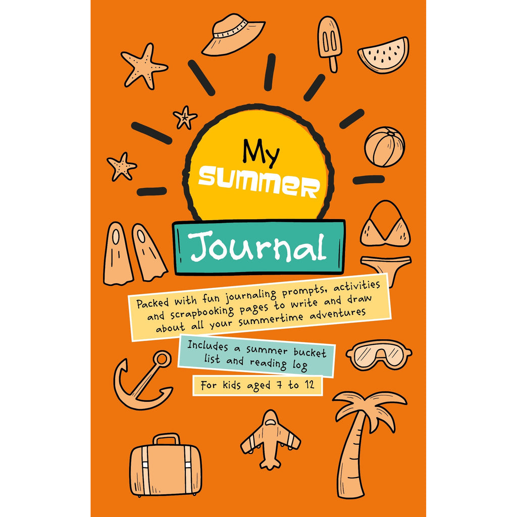 Summer: Summer Journal For Kids With Writing Prompts, Interactive Diary  Scrapbook, Summer Bucket List Journal, Ages 8-12 (Journals for Kids)