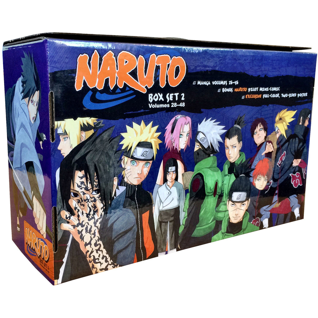 Naruto Box Set 2 28-48 Complete Childrens Gift Set Collection Masashi