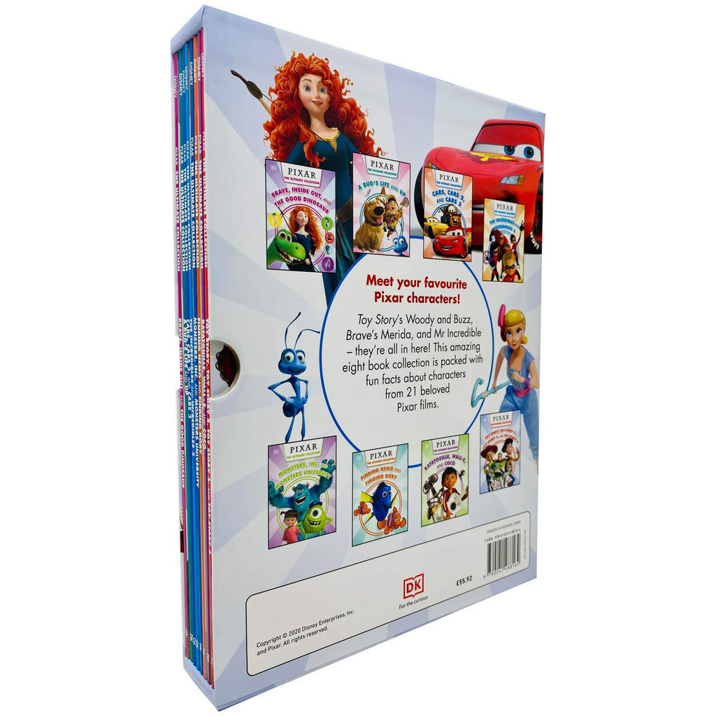 Pixar The Ultimate Collection 8 Books Box Set Brave Up Cars The In