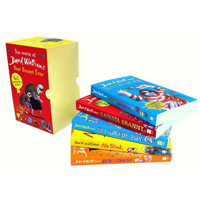 David Walliams Series 1 - Best Boxset Ever 5 Books Collection Set  Billionaire Boy Mr Stink The Boy..