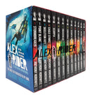 Alex Rider Series 13 Books Collection Set By Anthony Horowitz (Stormbreaker, Point Blanc, Skeleton Key, Eagle Strike, Secret Weapon, Nightshade & More)