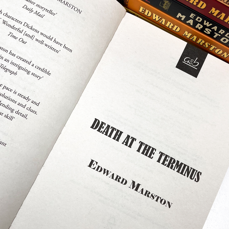 ["9780678453773", "a christmas railway mystery", "a ticket to oblivion", "blood on the line", "edward marston", "edward marston books", "edward marston bow street rivals", "edward marston domesday books", "edward marston paperback books", "edward marston railway detective books", "edward marston railway detective books in order", "fiction books", "inspector robert colbeck", "murder on the brighton express", "peril on the royal train", "railway detective", "railway detective books", "railway detective books in order", "railway detective edward marston", "railway detective kindle", "railway detective series edward marston", "railway detective series in order", "railway to the grave", "robert colbeck series", "signal for vengeance", "silver locomotive mystery", "the excursion train", "the iron horse", "the railway detective", "the railway detective books", "the railway viaduct", "the stationmasters farewell", "thrillers books"]