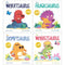 ["9789124313012", "Bedtime storybook collection", "Books about expressing emotions for kids", "Books about feelings for children", "Books for kids who love dinosaurs", "Books for teaching empathy to kids", "Books for young children about emotions", "Books on kindness and compassion", "Books to help children understand emotions", "Calming books for children", "Children's book set gift", "Children's books about resilience", "Children's emotional growth books", "Children's gift books set", "Children’s books about managing worries", "Cute dinosaur books", "Dino books for toddlers", "Dino character books", "Dino storybooks for toddlers", "Dino-themed books for children", "DinoFeelings 4-book set", "DinoFeelings book set", "Dinosaur bedtime stories", "Dinosaur book series for kids", "Dinosaur books for calming down", "Dinosaur books for early learning", "Dinosaur books for kids", "Dinosaur books with life lessons", "Dinosaur feelings books", "Dinosaur friendship stories", "Dinosaur gift ideas", "Dinosaur gift set for kids", "Dinosaur picture books collection", "Dinosaur stories for preschoolers", "Dinosaur storybooks", "Early years storybooks", "Emotional development books for kids", "Emotional growth books for toddlers", "Emotional intelligence for kids", "Emotional well-being books for toddlers", "Fun dinosaur storybooks", "Illustrated kids book set", "Kids book set on emotions", "Kids books about confidence", "Kids books about emotions", "Kids books about overcoming fears", "Kids stories on bravery", "Picture books for kids", "Positive mindset books for children", "Preschool books about kindness", "Preschool books on feelings", "Preschool dinosaur books", "Rachel Bright books for kids", "Rachel Bright DinoFeelings Collection", "Rachel Bright feelings books", "Social skills books for kids", "Social-emotional learning books", "Storybooks about courage and kindness", "Storybooks on managing feelings", "Storybooks to build self-esteem", "The Hugasaurus book", "The Stompysaurus book", "The Wobblysaurus book", "The Worrysaurus book"]