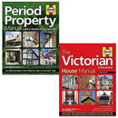 Haynes Property Manual 2 Books Collection Set (The Victorian House, Period Property)