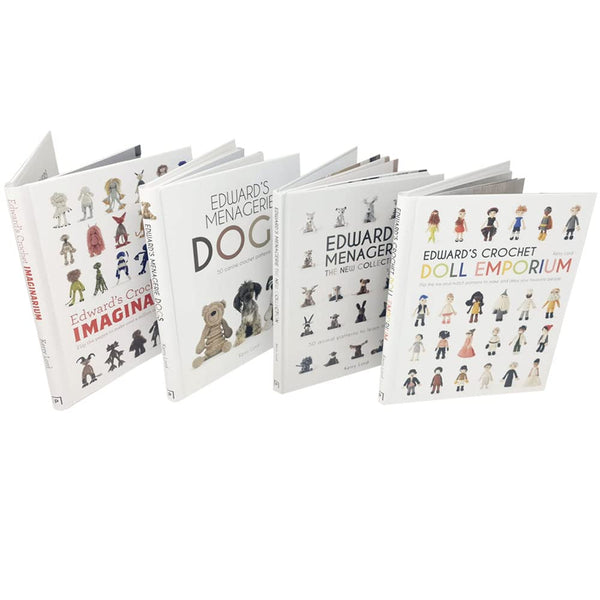 Kerry Lord Collection 4 Books Set (Edward's Menagerie The New Collection, Dogs, Edward's Crochet Doll Emporium, Imaginarium)