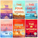 Kristin Hannah Collection 6 Books Set (The Nightingale, The Four Winds, The Great Alone, Winter Garden, Home Front and The Women)