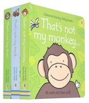 Thats not my Series 3 Books Collection Set By Fiona Watt (Monkey, Truck, Sloth)