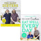 The Hairy Dieters Make It Easy and The Hairy Dieters Eat Well Every Day By Hairy Bikers 2 Books Collection Set