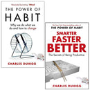 Charles Duhigg Collection 2 Books Set (The Power of Habit, Smarter Faster Better)