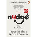 Richard H Thaler Collection 2 Books Set (Misbehaving The Making of Behavioural Economics, Nudge Improving Decisions About Health Wealth and Happiness)