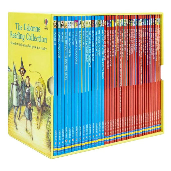 Usborne Young Reading Collection 40 Illustrated Books Box Set Read At Home  Age 5+