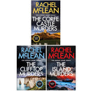 Rachel McLean Dorset Crime Series Collection 3 Books Set (The Corfe Castle Murders, The Clifftop Murders and The Island Murders)