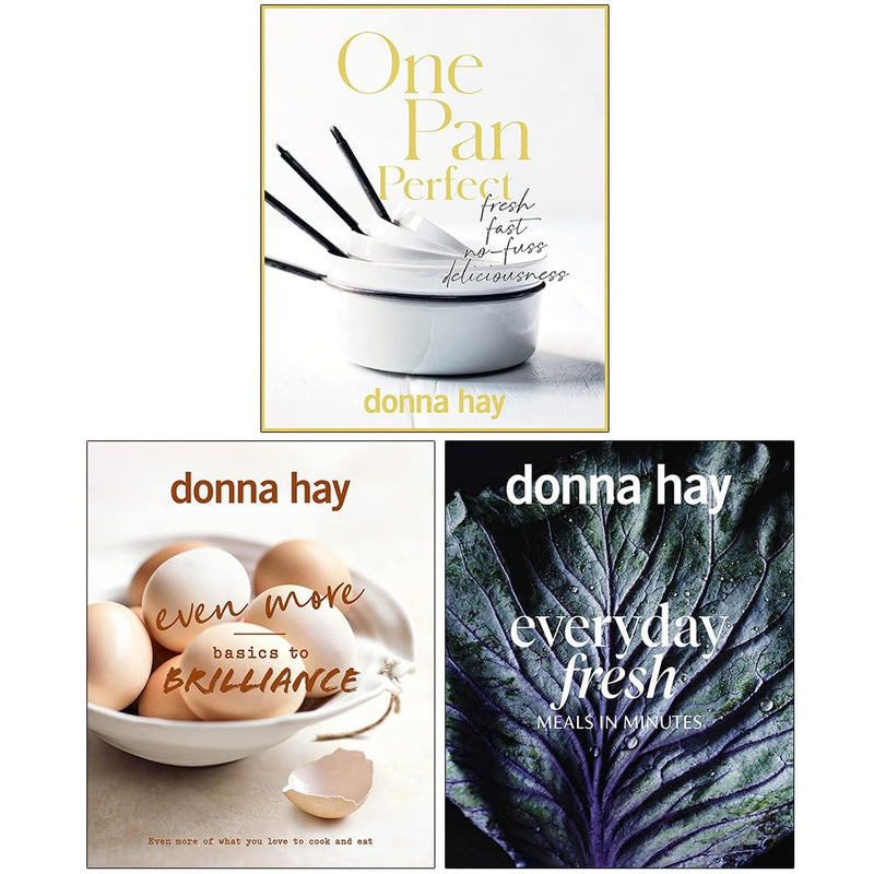 ["Basics to Brilliance", "Bestselling Cooking book", "Cooking", "cooking book", "cooking book collection", "Cooking Books", "cooking recipe", "cooking recipe books", "cooking recipes", "donna hay", "donna hay books", "donna hay collection", "donna hay series", "donna hay set", "easy cooking recipe", "Even More Basics to Brilliance", "Even More Basics to Brilliance donna hay", "everyday fresh", "everyday fresh books", "everyday fresh collection", "everyday fresh donna hay", "everyday fresh set", "family meals", "fresh fast no-fuss deliciousness", "home cooking books", "meals in minutes", "one pan", "One Pan Perfect", "One Pan Perfect book", "One Pan Perfect donna hay", "one pot"]