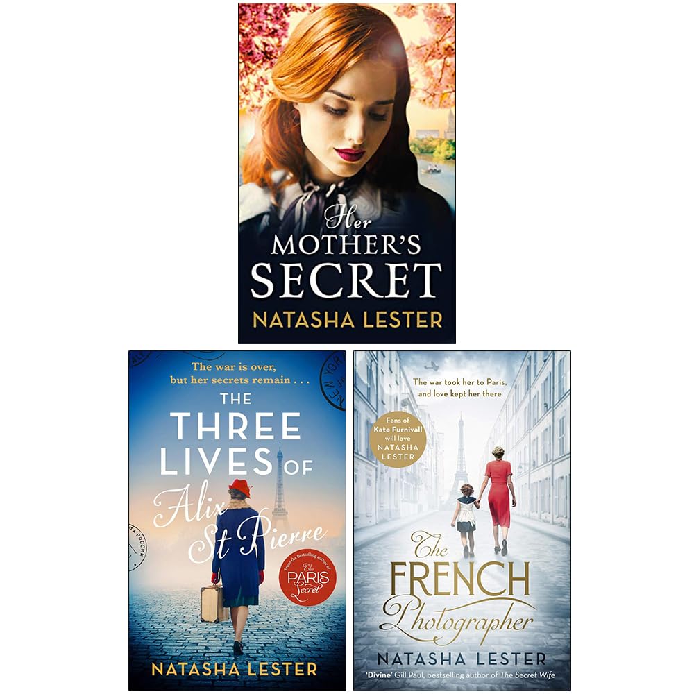 Natasha Lester Collection 3 Books Set (Her Mother's Secret, The Three