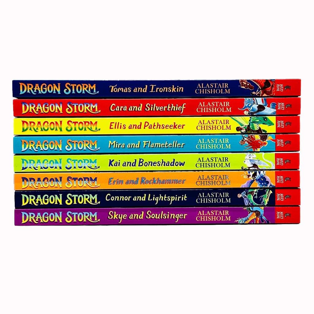 Dragon Storm Series Books 1 - 8 Collection Set By Alastair Chisholm (T