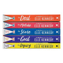 Elle Kennedy Off Campus Series 5 Books Collection Set (The Deal, Mistake, Score, Goal, Legacy)