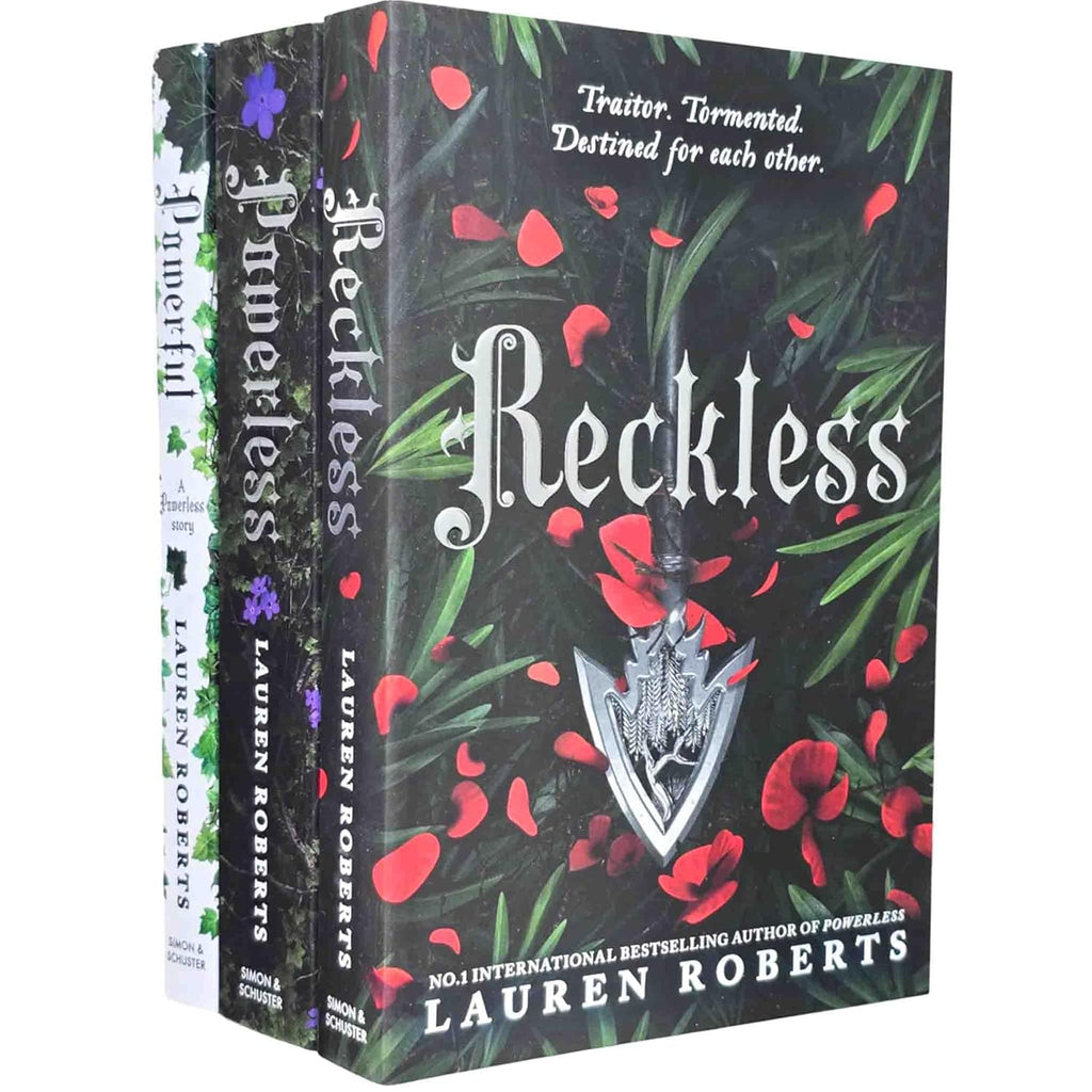 Lauren Roberts Powerless Trilogy Collection 3 Books Set (Powerless, Po