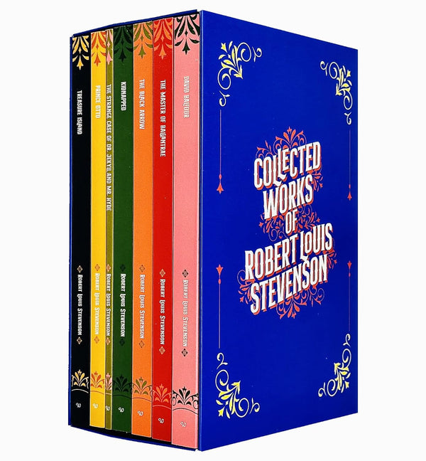 Collected Works of Robert Louis Stevenson 7 Books Collection Boxed Set(David Balfour, The Master of Ballantrae, The Black Arrow, Kidnapped, The Strange Case of Dr. Jekyll and Mr. Hyde & More)