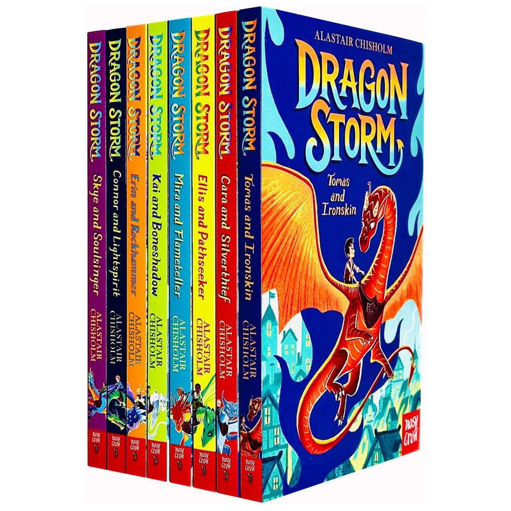 Dragon Storm Series Books 1 - 8 Collection Set By Alastair Chisholm (T