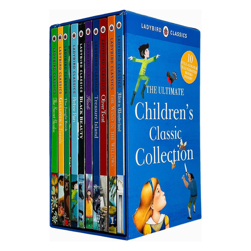 ["9780241553084", "alice in wonderland", "Black Beauty", "children books", "children classic", "children classic collection", "children classic stories", "children classics", "Children Classics books", "childrens books", "Childrens Books (5-7)", "childrens classic set", "classics for children", "fiction classics", "Gulliver's Travels", "Heidi", "The Jungle Book", "Treasure Island", "various authors", "Wind in the Willows"]