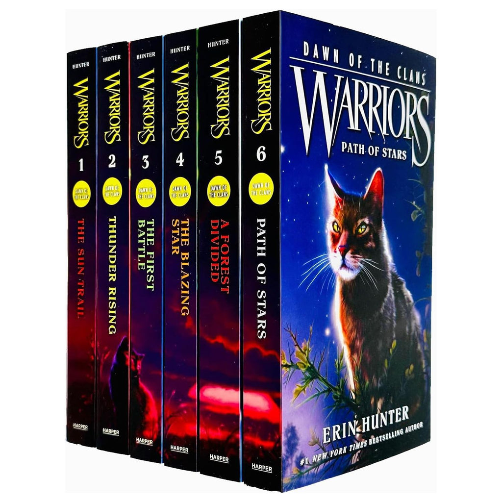 Warriors Cats Series 2 The New Prophecy By Erin Hunter 6 Books Set