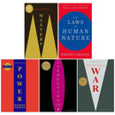 The Modern Machiavellian Series 5 Books Collection Set (The 48 Laws Of Power, The Art of Seduction, Mastery, The Laws of Human Nature & 1 More)