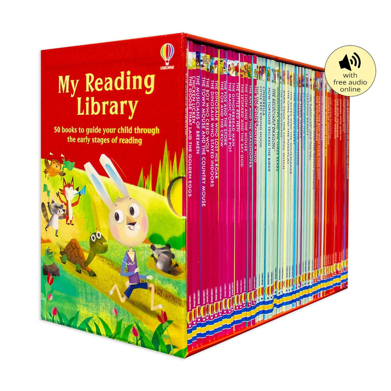 ["9781805073376", "Childrens Books (5-7)", "cl0-PTR", "kids reading books", "learn to read books", "my second reading library", "Usborne", "usborne collection", "usborne my second reading library", "usborne reading books", "usborne reading library"]