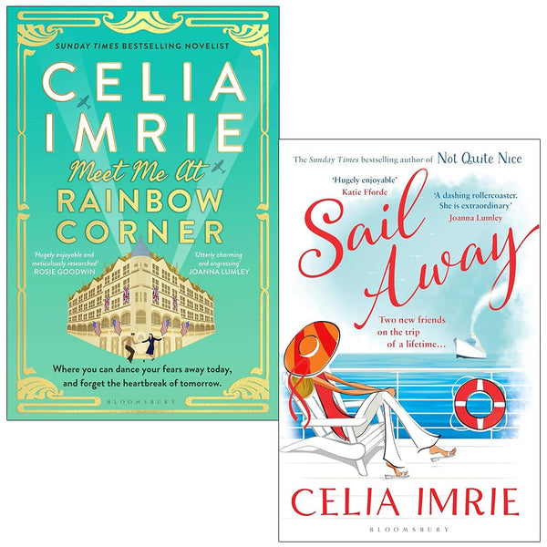 Celia Imrie Collection 2 Books Set (Meet Me at Rainbow Corner and Sail Away)