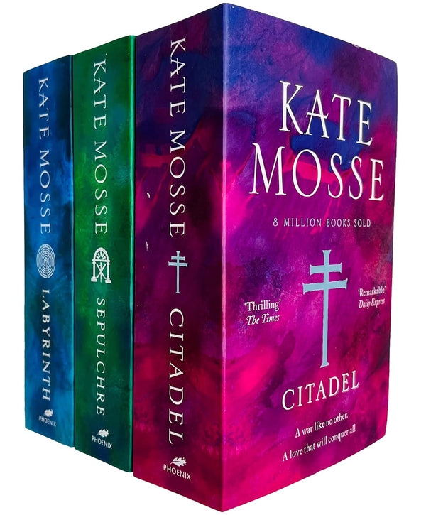 Languedoc Series 3 Books Collection Set By Kate Mosse (Labyrinth, Sepulchre & Citadel)