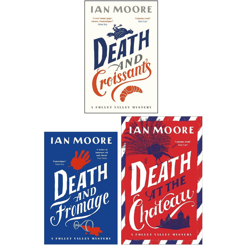 ["9780685386255", "Crime & mystery", "Crime and mystery", "crime mystery books", "crime mystery fiction", "Death and Croissants", "Death and Fromage", "Death at the Chateau", "follet valley", "follet valley mysteries", "follet valley mystery", "ian moore", "ian moore books", "ian moore collection", "ian moore set", "mystery", "mystery books", "Thriller & Mystery Adventures"]