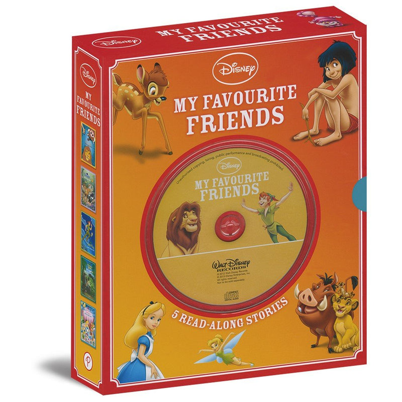 ["9781472329516", "Bambi", "cd", "Children Book", "children books", "childrens books", "Childrens Books (3-5)", "disney", "disney book collection", "disney book collection set", "disney book set", "disney books", "disney collection", "disney movies", "Jungle Book", "my favourite friends", "my favourite friends disney", "read along", "The Lion King"]