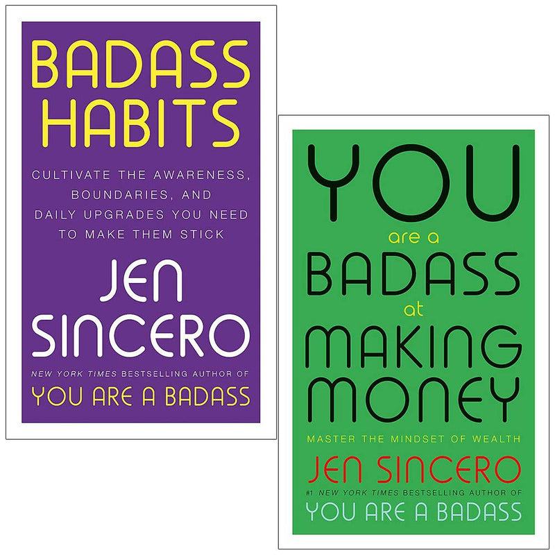 ["9781529367140", "ancient wisdom", "and Daily Upgrades You Need to Make Them Stick", "Badass Habits", "badass money", "badass sincero", "Best Selling Single Books", "Bestselling Book", "Bestselling Books by Jen Sincero", "book badass habits", "Books by Jen Sincero", "Boundaries", "cl0-PTR", "Cultivate the Awareness", "Cultural Awareness", "Development", "Family & Lifestyle", "Family & Lifestyle Depression", "Family and Life Style", "Family and Lifestyle", "Family and Lifestyle book", "habit book", "habit journal", "Habit Tracker", "Health", "Jen Sincero", "jen sincero author", "jen sincero badass habits", "Jen Sincero Book Set", "jen sincero books", "jen sincero books in order", "Jen Sincero Collection", "Jen Sincero Collection Set", "jen sincero new book", "Jen Sincero You are a Badass", "Jen Sincero You are a Badass Books", "Jen Sincero You are a Badass Collection", "jennifer sincero", "Motivational Book", "New York Bestselling Book", "New York Times bestseller", "New York Times bestselling", "practical and motivational self help book", "Practical Knowledge", "Self Help", "Self help Personal", "sincero books", "single", "words of wisdom", "You Are A Badass", "You Are a Badass Adult", "You Are a Badass at Making Money", "You Are a Badass at Making Money Book", "You Are a Badass Box Set", "You Are a Badass Collection", "You are a Badass Series", "You Are a Badass Set", "Young Adult"]