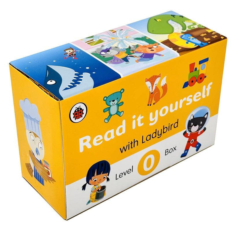 ["9789124329709", "Barn Owl", "Camping Trip", "Dash is Fab", "Emma Explorer", "Go Kit Cat", "Gus and Ross", "Jack and Jen", "Ladybird", "ladybird books", "ladybird collection", "ladybird level 0", "level 0", "level 0 box", "Pippa and the Pip", "read it yourself with ladybird", "Space Party", "Wags the Big Dog"]