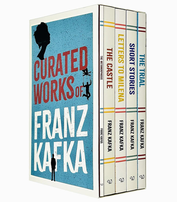 Curated Works of Franz Kafka 5 Books Collection Boxed Set (The Trial, Short Stories, Letters to Millena, The Castle & The Metamorphosis)