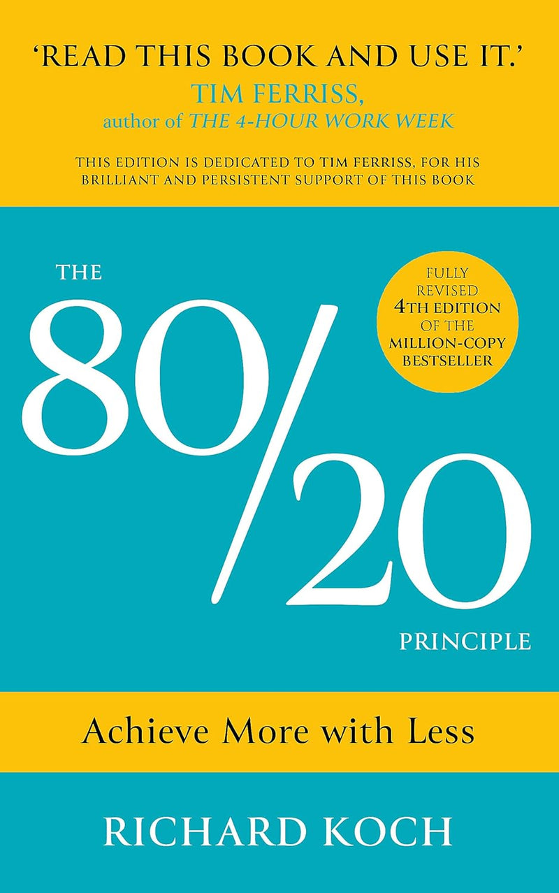 ["20th anniversary edition", "5 Mega Rules of Life", "9781529370454", "Advantages for life", "Advice about future", "Bestseller author", "Bestselling book", "Bestselling single book", "Business Book", "Business Class book", "business Life Book", "Business Management Skills", "Career and achieving success", "Career Tips", "Job hunting", "Personal Development", "Principles of Life", "productivity and business classic", "Professional book", "Secret of Achieving", "Secret Of success", "Self help", "Self success", "Tertiary Education", "The 80/20 Principle", "The 80/20 Principle by Richard Koch"]