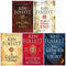 Kingsbridge Novels Collection 5 Books Set By Ken Follett (The Pillars Of The Earth, World Without End, A Column Of Fire, The Evening And The Morning & The Armour Of Light)