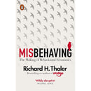 Nudge, Misbehaving, Thinking, Fast and Slow 3 Books Collection Set