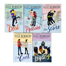 Elle Kennedy Off Campus Series 5 Books Collection Set (The Deal, Mistake, Score, Goal, Legacy)