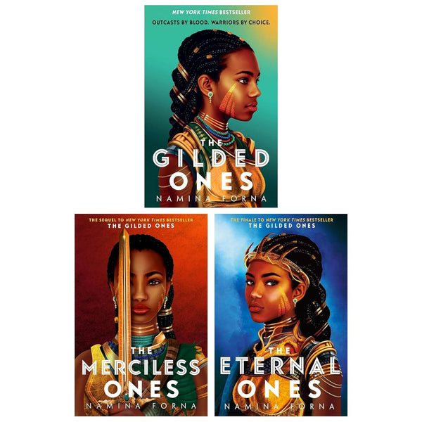 The Gilded Ones Series 3 Books Collection Set By Namina Forna (The Gilded Ones, The Merciless Ones, The Eternal Ones)