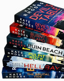 Kate Rhodes Ben Kitto Series Collection 6 Books Set (Devil's Table, Burnt Island, Ruin Beach, Pulpit Rock, Hell Bay & The Brutal Tide)