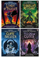 Adventure Gamebooks Series 4 Books Collection Set (Shadow Chaser, Curse Breaker, The Goblin's Revenge & League of Thieves)