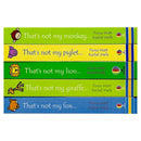 Usborne Touchy-Feely Books That's Not my... Collection 3: 5 Books Set (Fox, Giraffe, Lion, Piglet, Monkey)