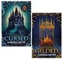 Gilded Duology Series 2 Books Collection Set (Gilded and Cursed) by Marissa Meyer