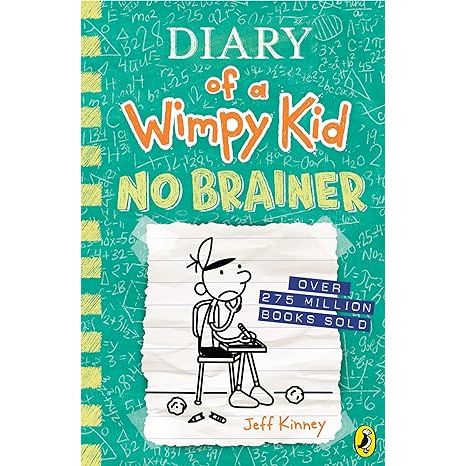 Diary of a Wimpy Kid: No Brainer (Book 18) (Diary of a Wimpy Kid, 18) by Jeff Kinney